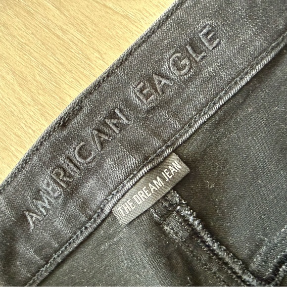American Eagle Outfitters The Dream Jean in Black Women’s Size 10 Short - Picture 5 of 10